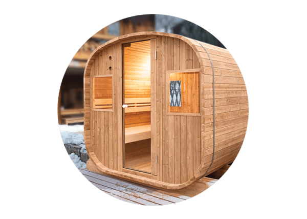 sauna aquaflo exterieur
