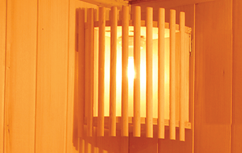 sauna-barrel-aquaflo lampe